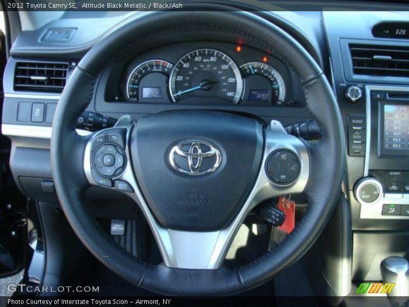 Attitude Black Metallic / Black/Ash 2012 Toyota Camry SE