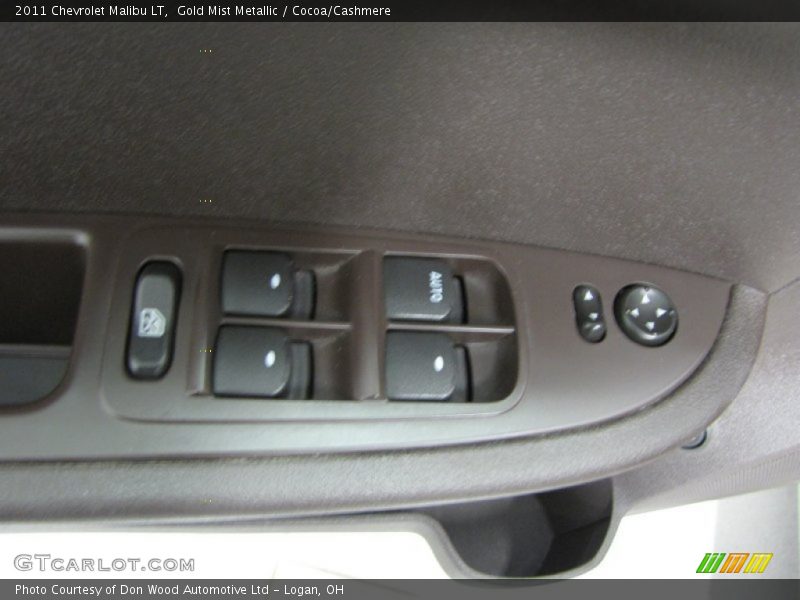 Gold Mist Metallic / Cocoa/Cashmere 2011 Chevrolet Malibu LT