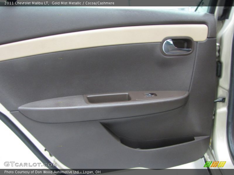 Gold Mist Metallic / Cocoa/Cashmere 2011 Chevrolet Malibu LT