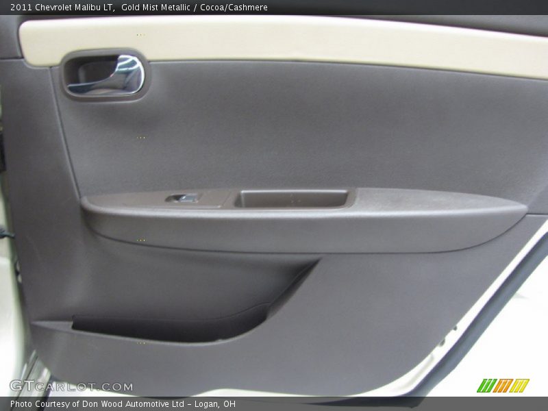 Gold Mist Metallic / Cocoa/Cashmere 2011 Chevrolet Malibu LT