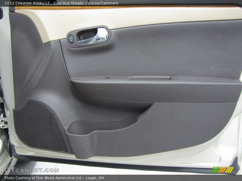 Gold Mist Metallic / Cocoa/Cashmere 2011 Chevrolet Malibu LT