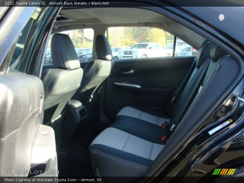 Attitude Black Metallic / Black/Ash 2012 Toyota Camry SE