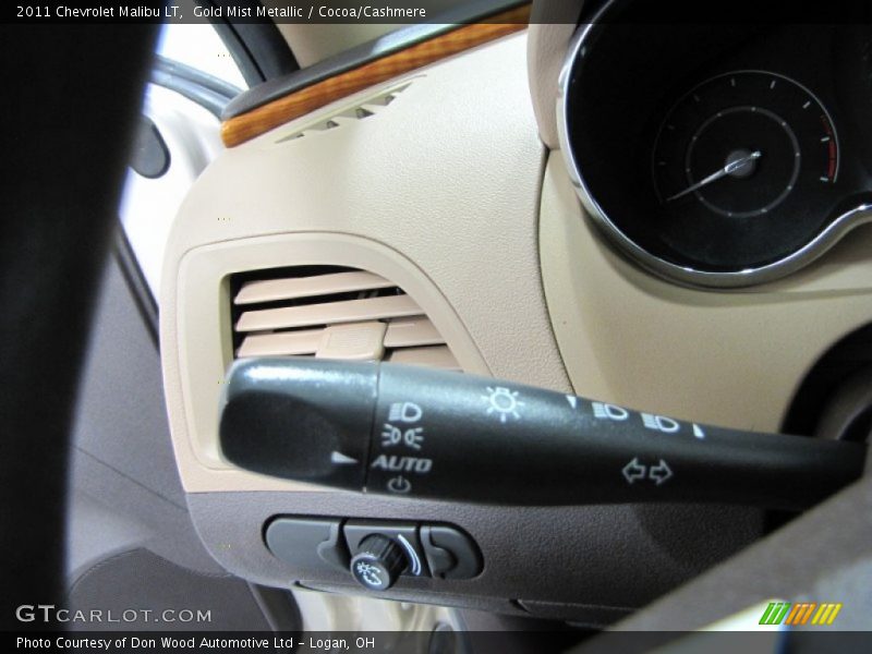Gold Mist Metallic / Cocoa/Cashmere 2011 Chevrolet Malibu LT
