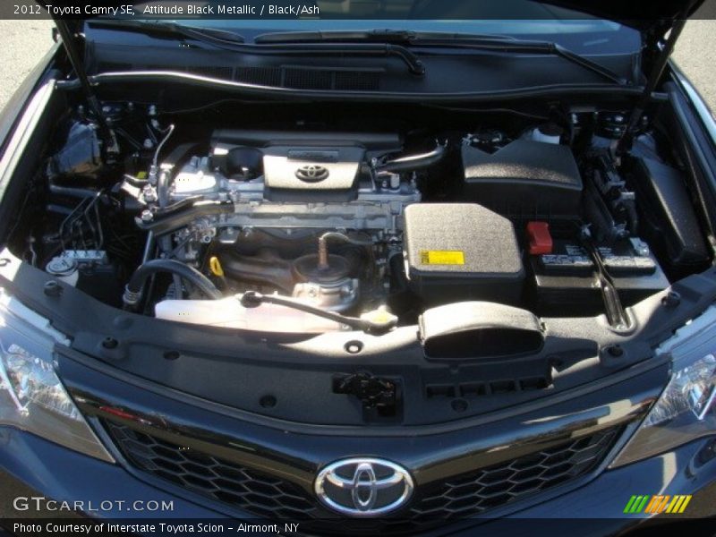 Attitude Black Metallic / Black/Ash 2012 Toyota Camry SE