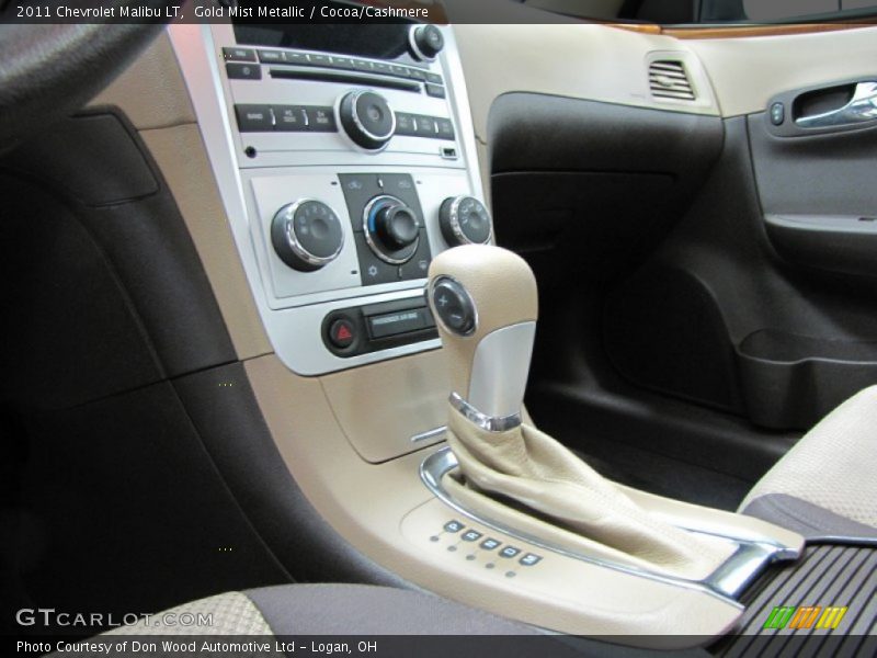 Gold Mist Metallic / Cocoa/Cashmere 2011 Chevrolet Malibu LT