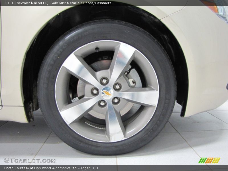 Gold Mist Metallic / Cocoa/Cashmere 2011 Chevrolet Malibu LT