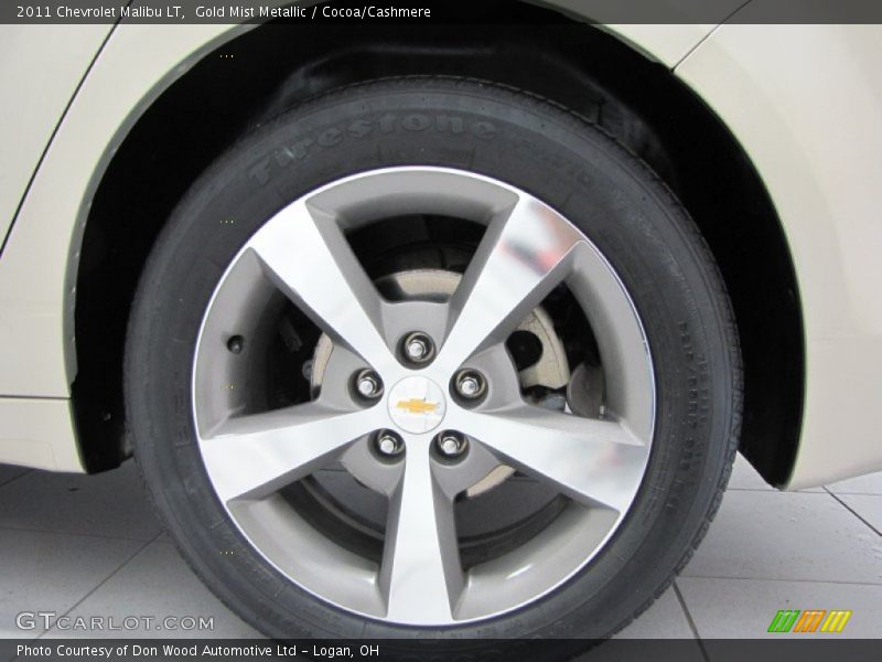 Gold Mist Metallic / Cocoa/Cashmere 2011 Chevrolet Malibu LT