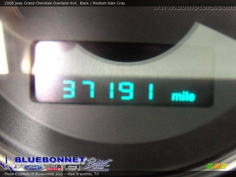 Black / Medium Slate Gray 2006 Jeep Grand Cherokee Overland 4x4