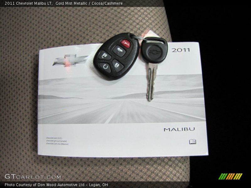 Gold Mist Metallic / Cocoa/Cashmere 2011 Chevrolet Malibu LT