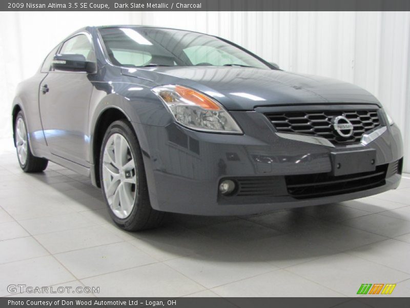 Dark Slate Metallic / Charcoal 2009 Nissan Altima 3.5 SE Coupe