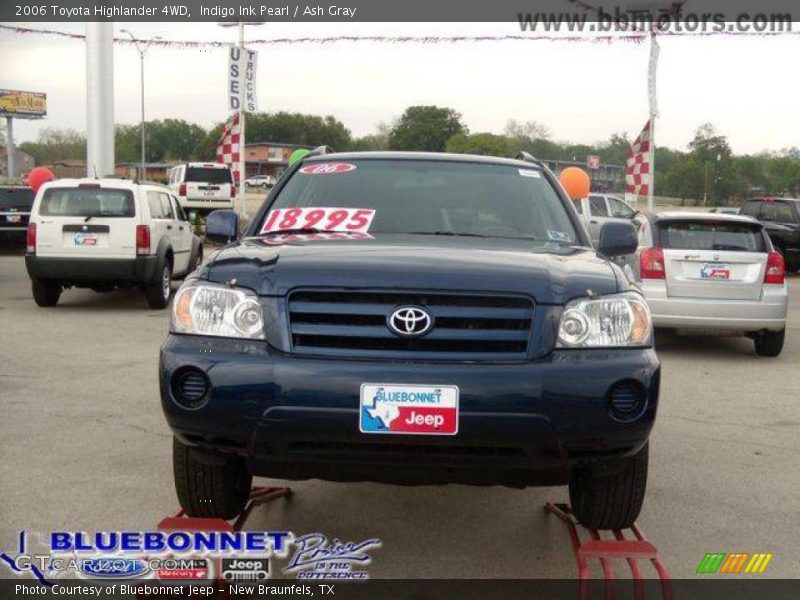Indigo Ink Pearl / Ash Gray 2006 Toyota Highlander 4WD