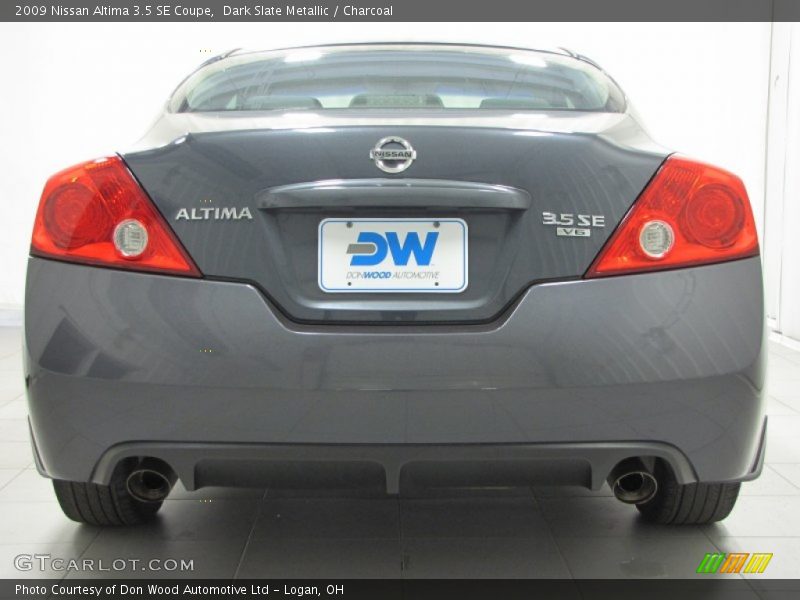 Dark Slate Metallic / Charcoal 2009 Nissan Altima 3.5 SE Coupe