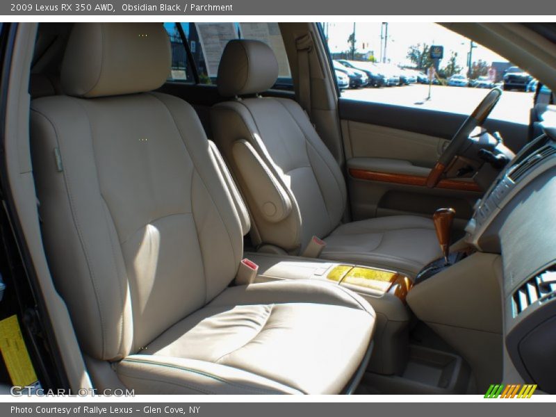 Obsidian Black / Parchment 2009 Lexus RX 350 AWD