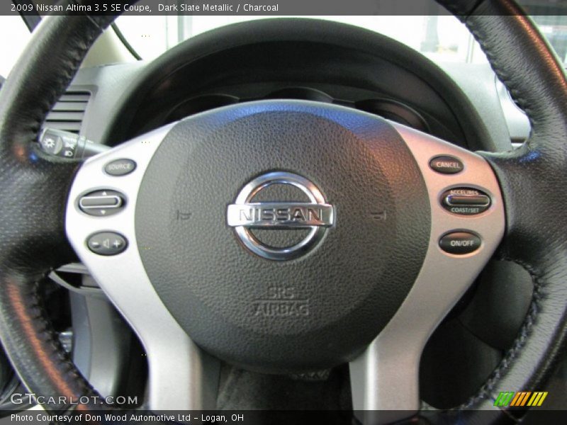 Dark Slate Metallic / Charcoal 2009 Nissan Altima 3.5 SE Coupe