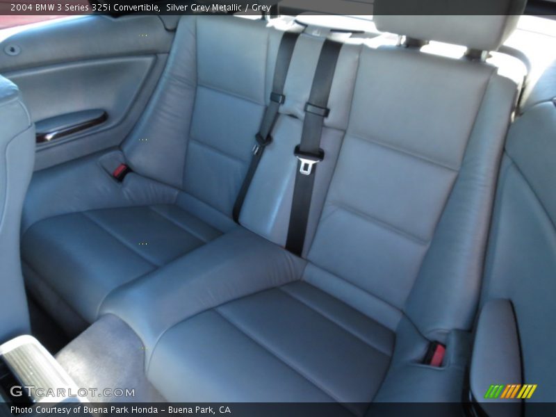 Silver Grey Metallic / Grey 2004 BMW 3 Series 325i Convertible