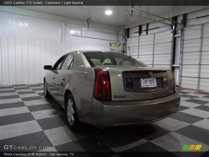 Cashmere / Light Neutral 2003 Cadillac CTS Sedan