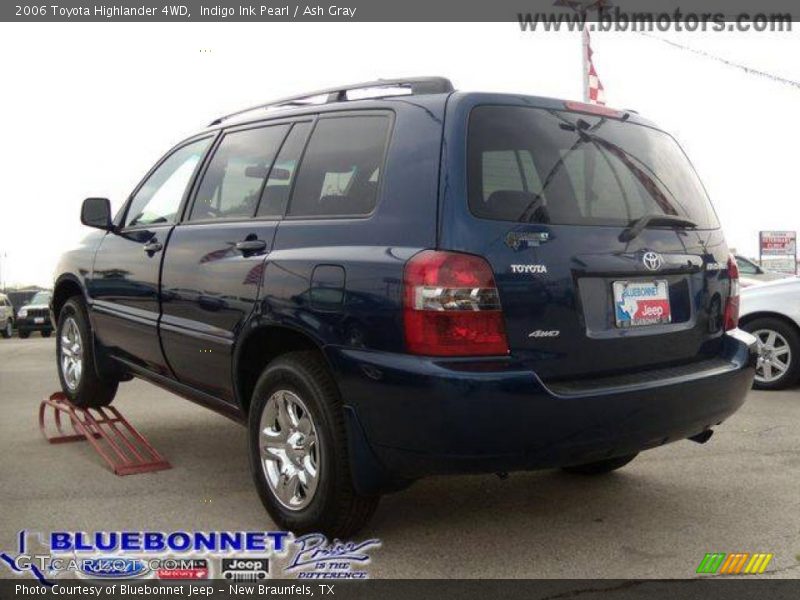 Indigo Ink Pearl / Ash Gray 2006 Toyota Highlander 4WD