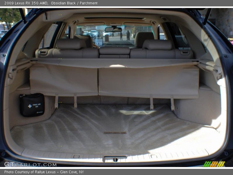 Obsidian Black / Parchment 2009 Lexus RX 350 AWD