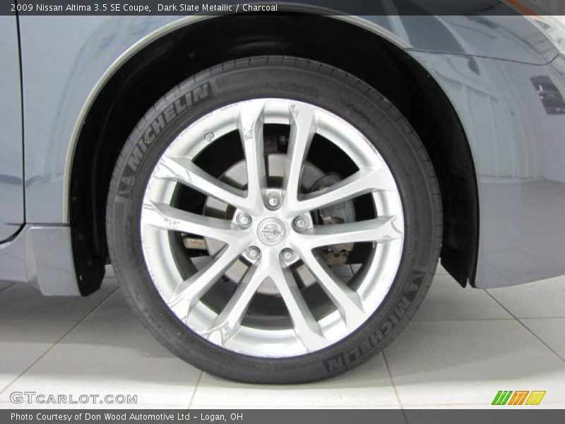 Dark Slate Metallic / Charcoal 2009 Nissan Altima 3.5 SE Coupe