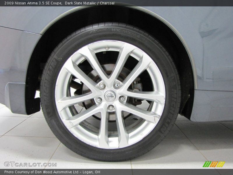 Dark Slate Metallic / Charcoal 2009 Nissan Altima 3.5 SE Coupe