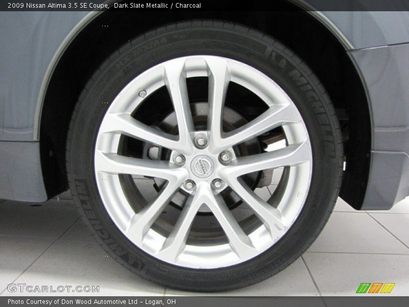 Dark Slate Metallic / Charcoal 2009 Nissan Altima 3.5 SE Coupe