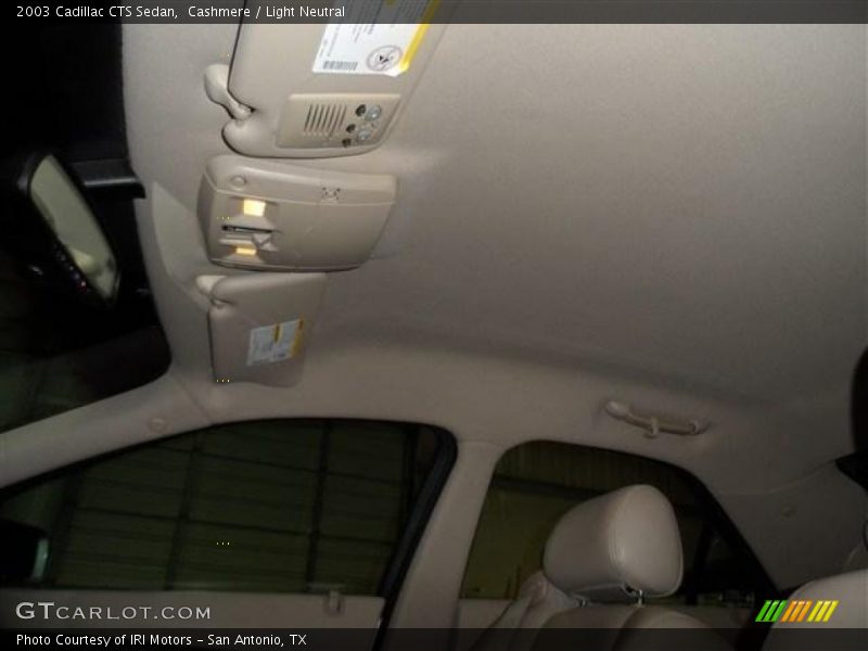 Cashmere / Light Neutral 2003 Cadillac CTS Sedan