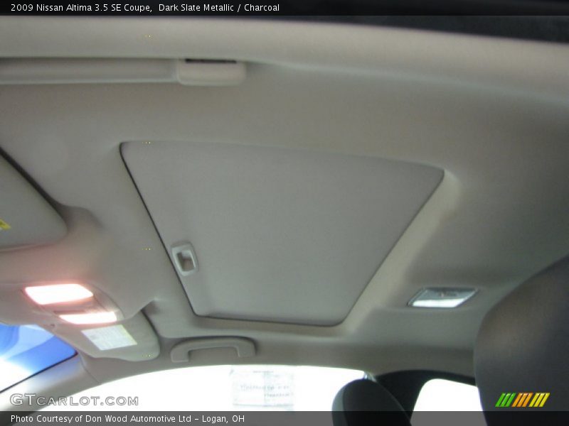 Dark Slate Metallic / Charcoal 2009 Nissan Altima 3.5 SE Coupe