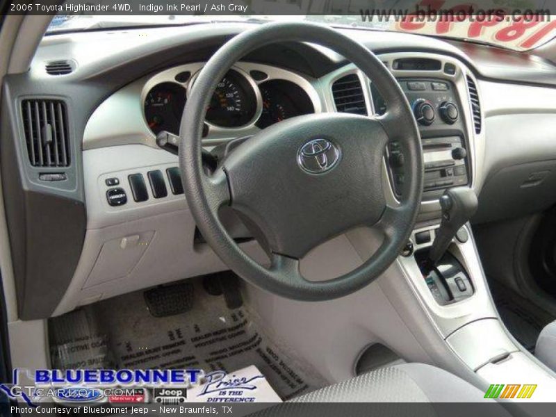 Indigo Ink Pearl / Ash Gray 2006 Toyota Highlander 4WD