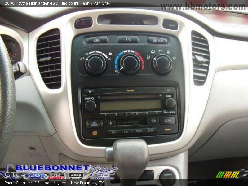 Indigo Ink Pearl / Ash Gray 2006 Toyota Highlander 4WD