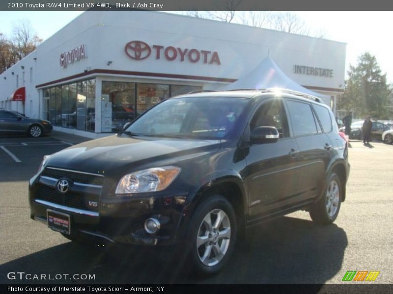 Black / Ash Gray 2010 Toyota RAV4 Limited V6 4WD