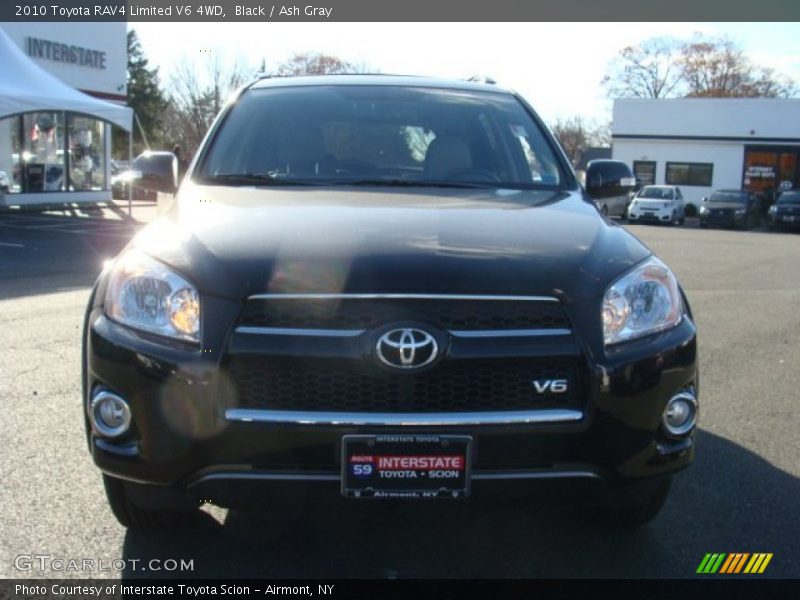 Black / Ash Gray 2010 Toyota RAV4 Limited V6 4WD
