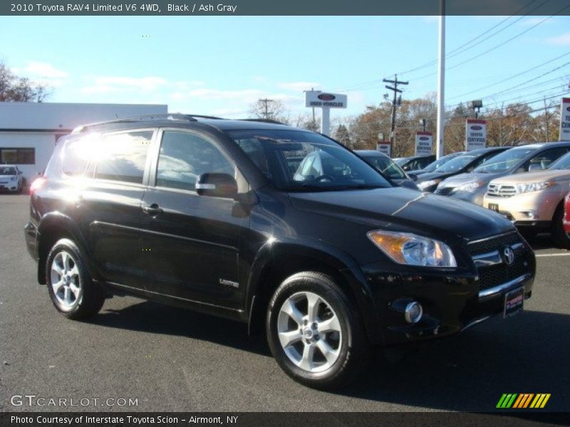 Black / Ash Gray 2010 Toyota RAV4 Limited V6 4WD