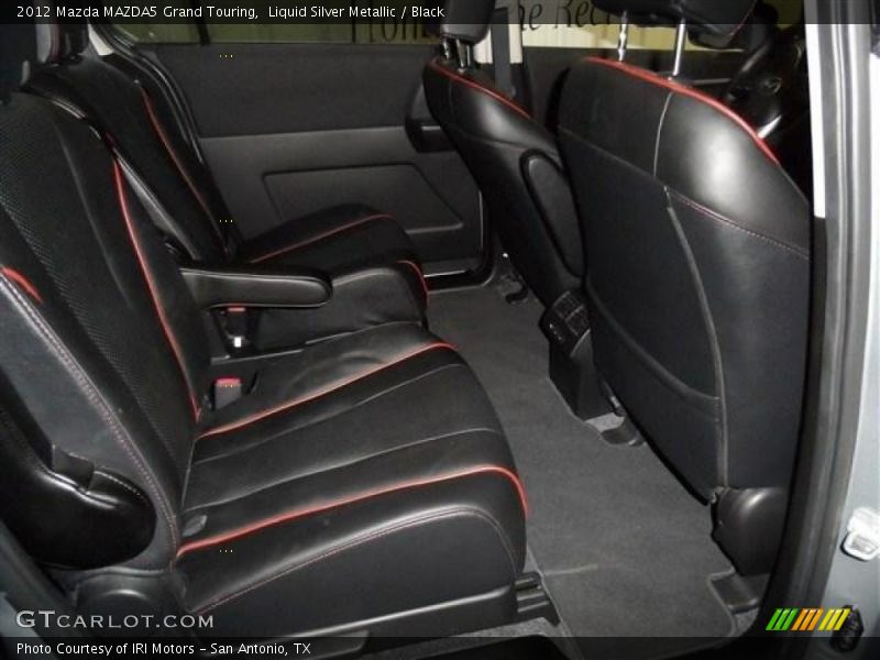 Liquid Silver Metallic / Black 2012 Mazda MAZDA5 Grand Touring