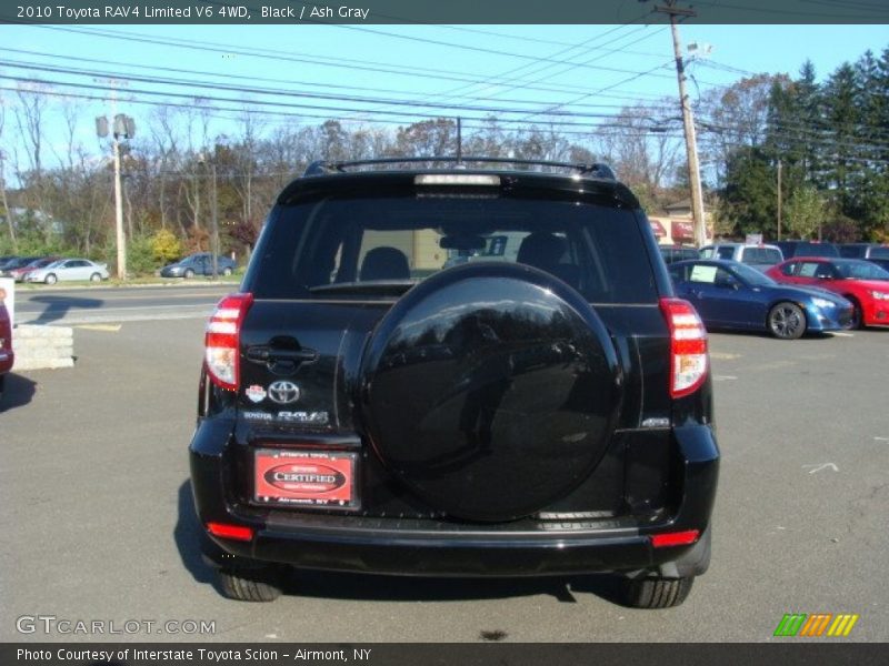 Black / Ash Gray 2010 Toyota RAV4 Limited V6 4WD