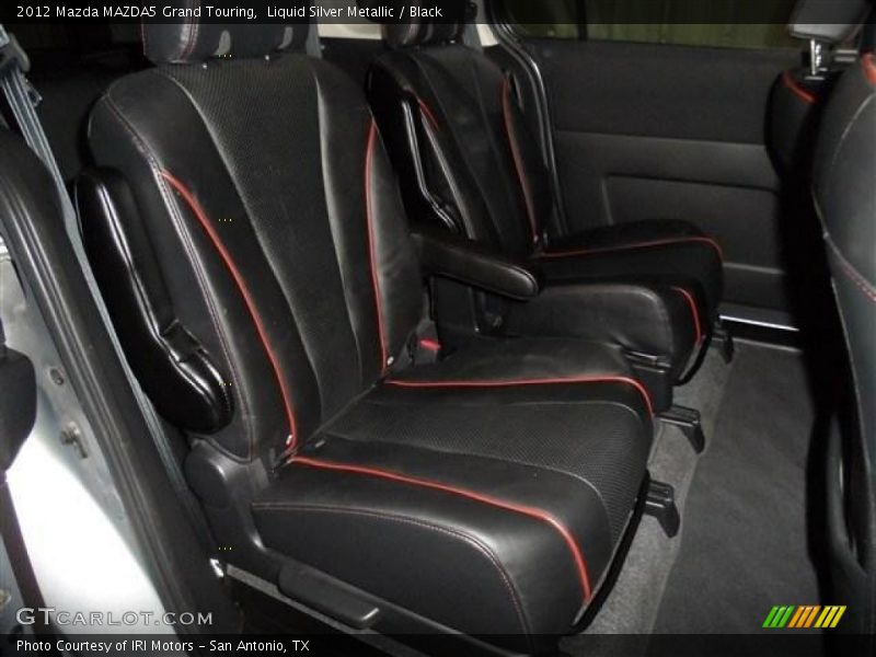 Liquid Silver Metallic / Black 2012 Mazda MAZDA5 Grand Touring