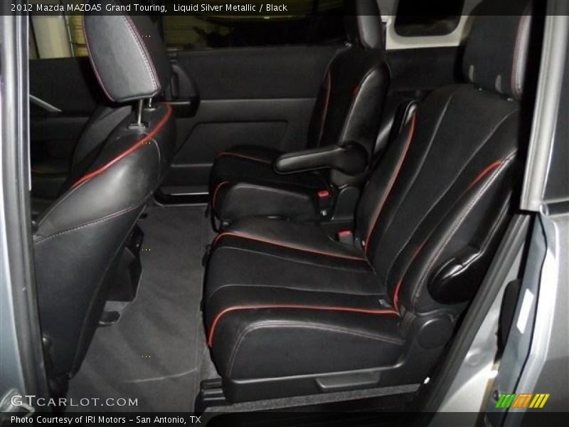 Liquid Silver Metallic / Black 2012 Mazda MAZDA5 Grand Touring