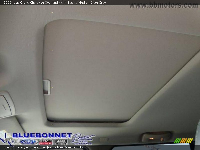 Black / Medium Slate Gray 2006 Jeep Grand Cherokee Overland 4x4