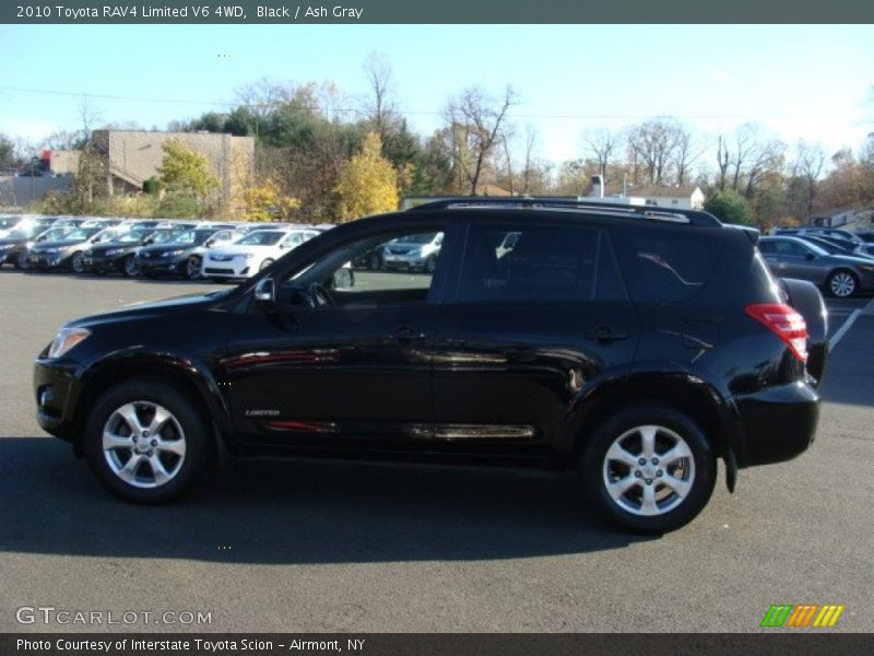 Black / Ash Gray 2010 Toyota RAV4 Limited V6 4WD