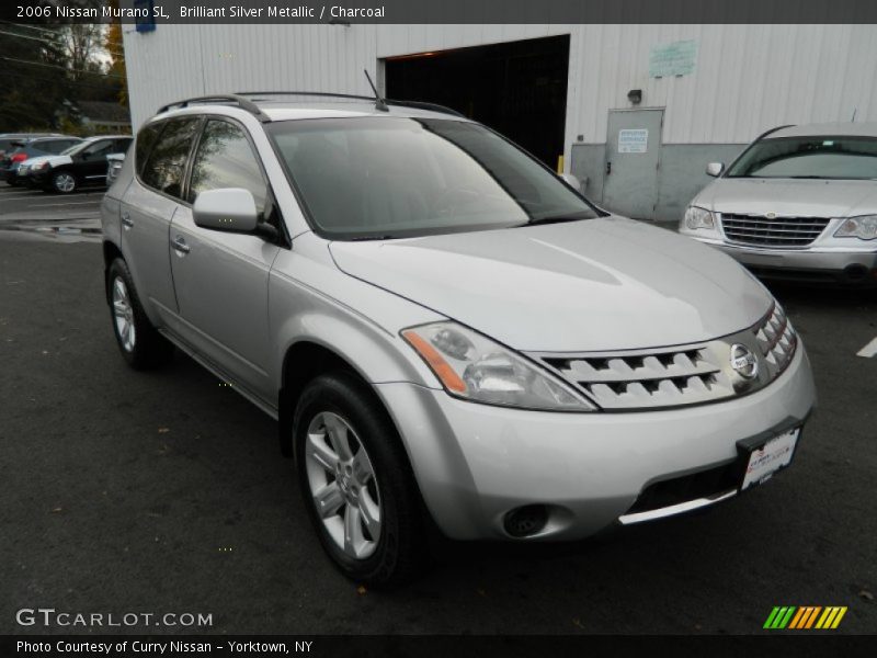 Brilliant Silver Metallic / Charcoal 2006 Nissan Murano SL