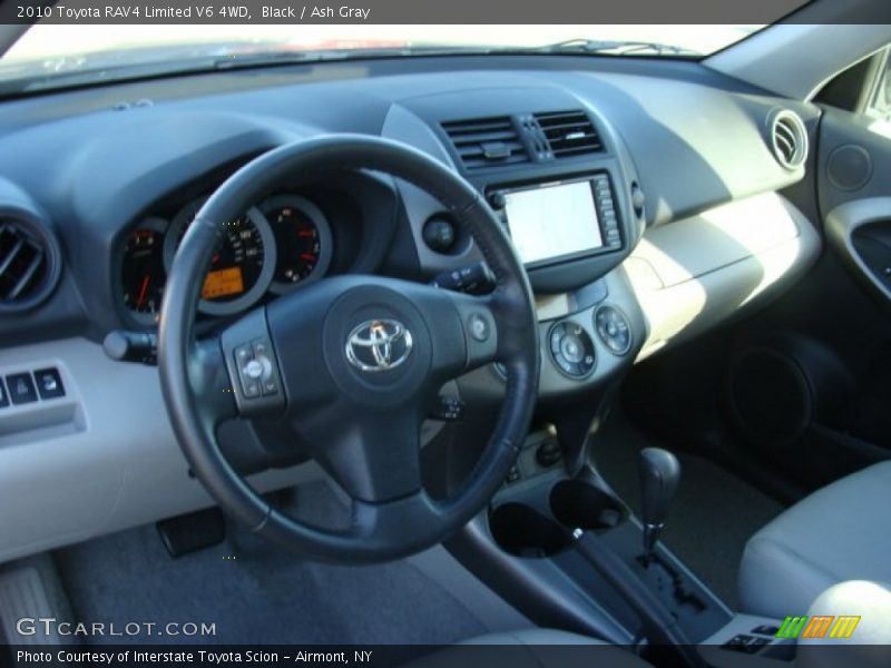 Black / Ash Gray 2010 Toyota RAV4 Limited V6 4WD