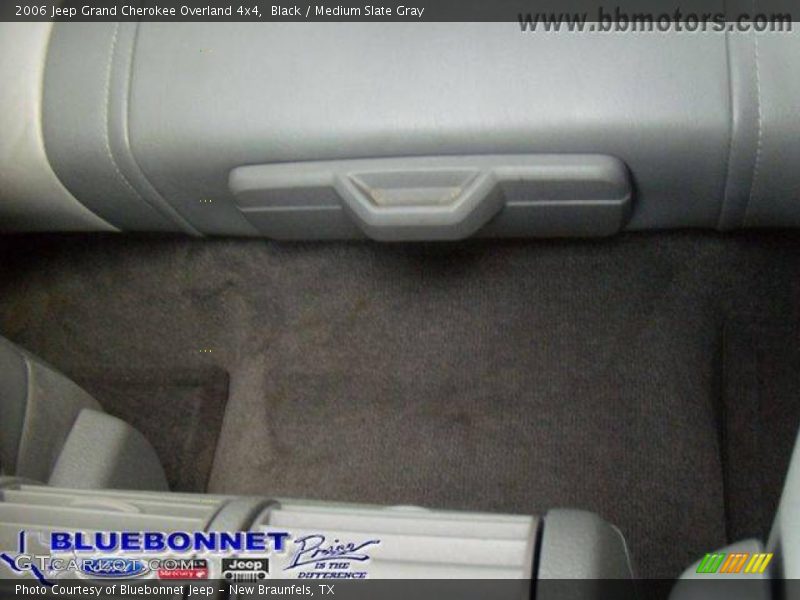 Black / Medium Slate Gray 2006 Jeep Grand Cherokee Overland 4x4