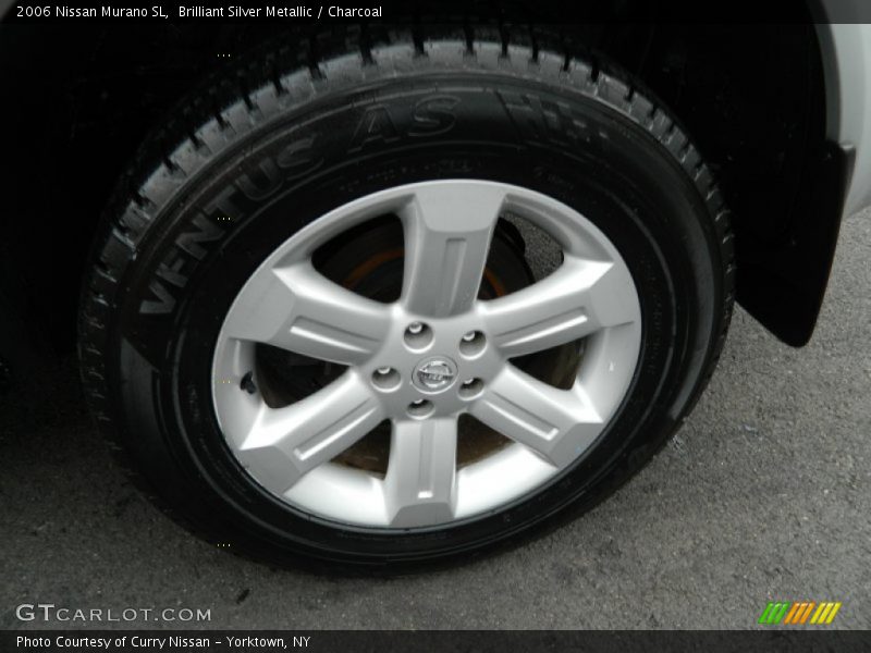 Brilliant Silver Metallic / Charcoal 2006 Nissan Murano SL