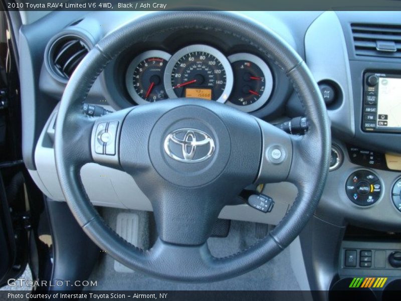 Black / Ash Gray 2010 Toyota RAV4 Limited V6 4WD