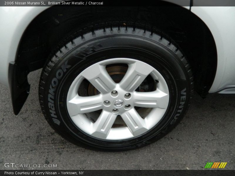 Brilliant Silver Metallic / Charcoal 2006 Nissan Murano SL
