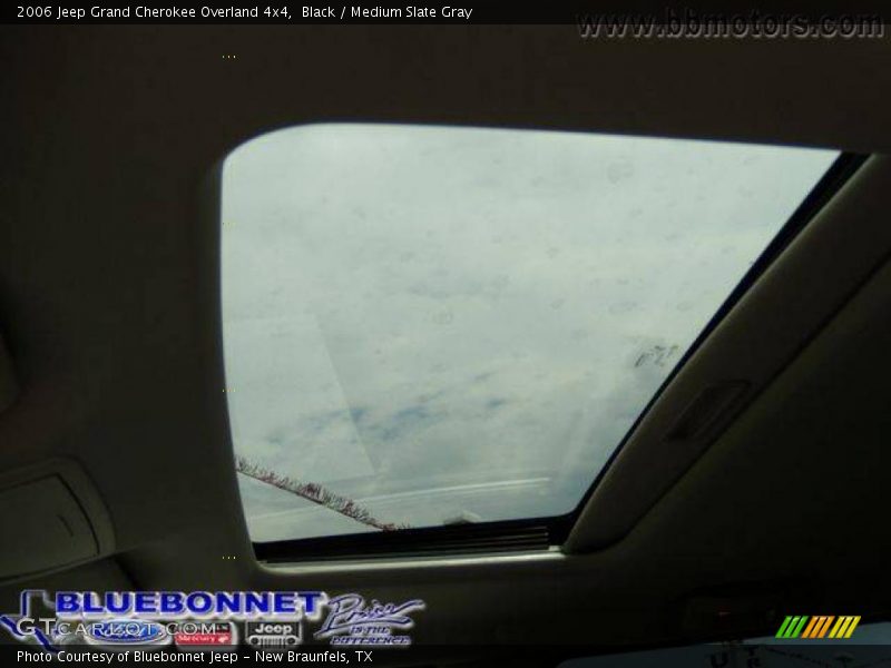 Black / Medium Slate Gray 2006 Jeep Grand Cherokee Overland 4x4
