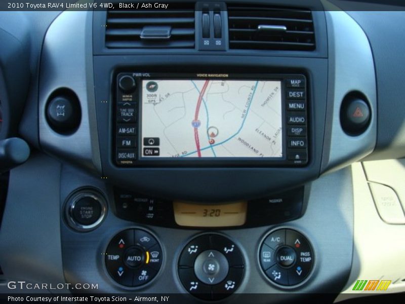 Black / Ash Gray 2010 Toyota RAV4 Limited V6 4WD