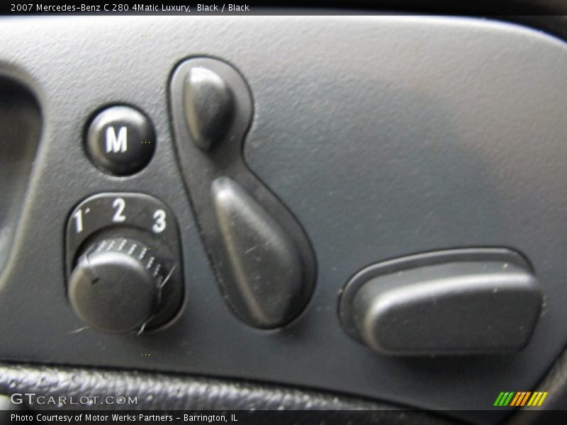 Black / Black 2007 Mercedes-Benz C 280 4Matic Luxury