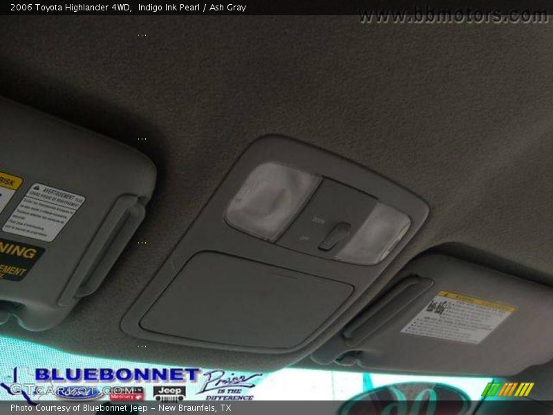 Indigo Ink Pearl / Ash Gray 2006 Toyota Highlander 4WD