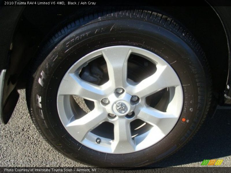 Black / Ash Gray 2010 Toyota RAV4 Limited V6 4WD