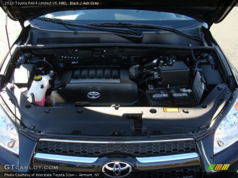 Black / Ash Gray 2010 Toyota RAV4 Limited V6 4WD